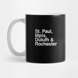 St. Paul, Mpls, Duluth & Rochester Mug